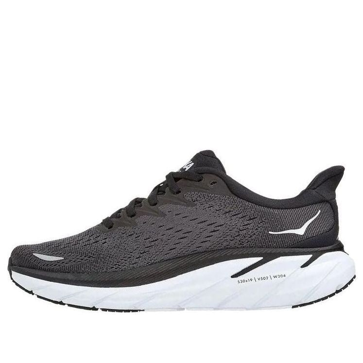 (WMNS) HOKA ONE ONE Clifton 8 'Black White' 1119394-BWHT