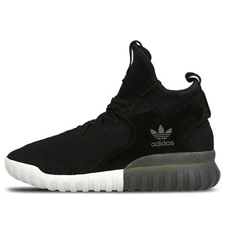 adidas Tubular X Primeknit 'Black White' S80128