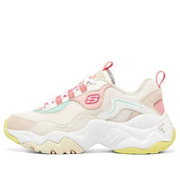 (WMNS) Skechers D'Lites 3.0 'White Yellow Pink' 896029-WMLT