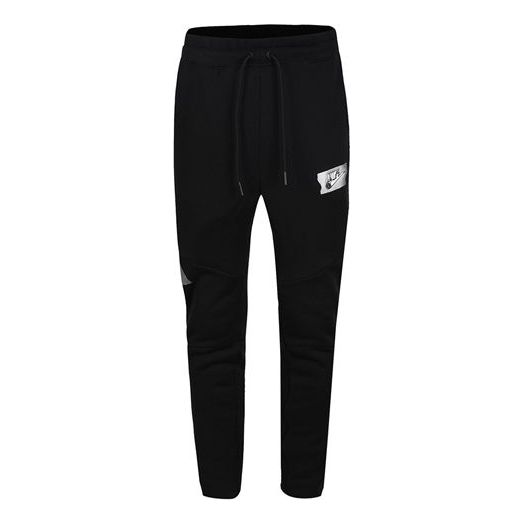 Nike As M Nsw Punk Pant Drawstring Knit Running Sports Long Pants Black CU4270-010