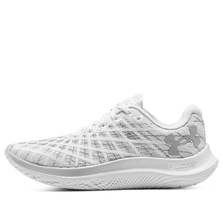 (WMNS) Under Armour Flow Velociti Wind 2 CN 'White Light Grey' 3025662-100