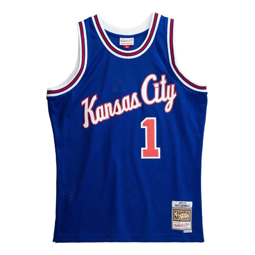 Mitchell & Ness NBA Swingman Nate Archibald Kansas City Kings 1975-76 Jersey SMJYLG19109-KCKROYA75NAR