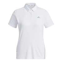 (WMNS) adidas HEAT.RDY Polo Shirt 'White' HT0036