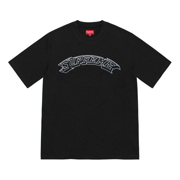 Supreme SS22 Week 1 Applique Arc S/S Top Logo Tee SUP-SS22-300