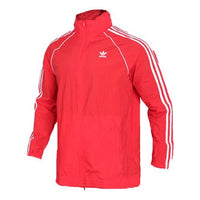 Men's adidas originals Logo Jacket Red CW1310