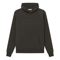 Fear of God Essentials SS23 Hoodie 'Off Black' FOG-SS23-006