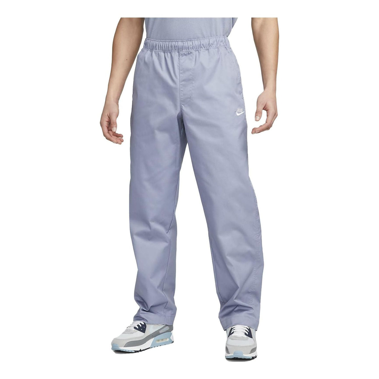 Nike Club Woven Straight Leg Trousers 'Blue' DX3337-493