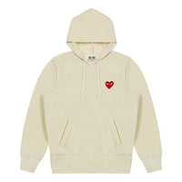 (WMNS) COMME des GARCONS PLAY Hoodie 'Ivory' AZ-T173-051-3