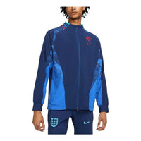 Nike England AWF Dri-FIT Woven Soccer Jacket 'Blue' DN1143-492
