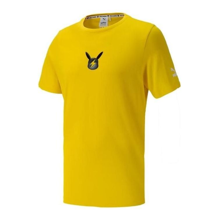 PUMA X Pokemon Graphic Tee 'Yellow' 537774-98