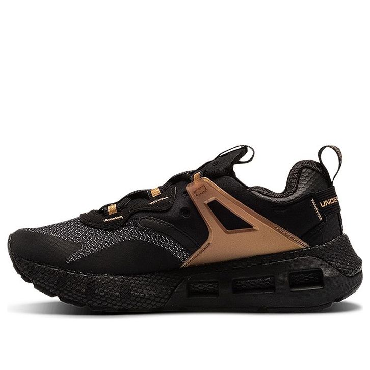 (WMNS) Under Armour HOVR Mega Mvmnt NM 'Black Gold' 3023874-001