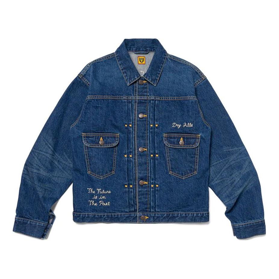HUMAN MADE Denim Work Jacket 'Indigo' HM27JK015
