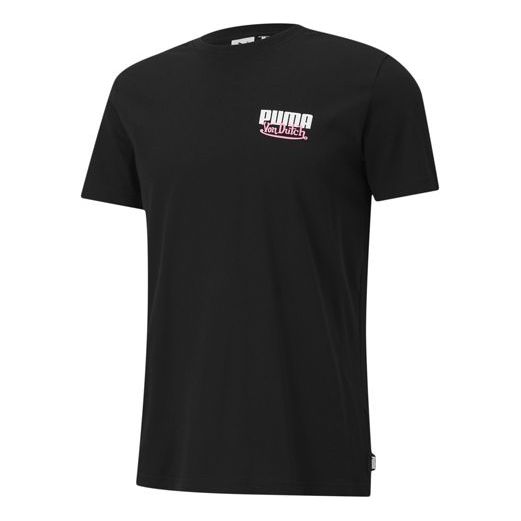 PUMA x Von Dutch Tee 'Black White Pink' 598322-01