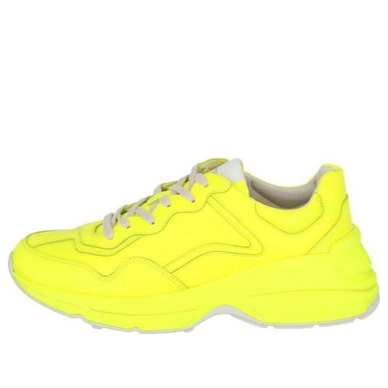 Gucci Rhyton Low 'Yellow Fluorescent' 549093-OZR00-7205