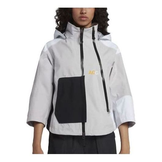 (WMNS) Nike Lab ACG Gore-Tex Waterproof Jacket 'Wild Ash White' AJ0954-092