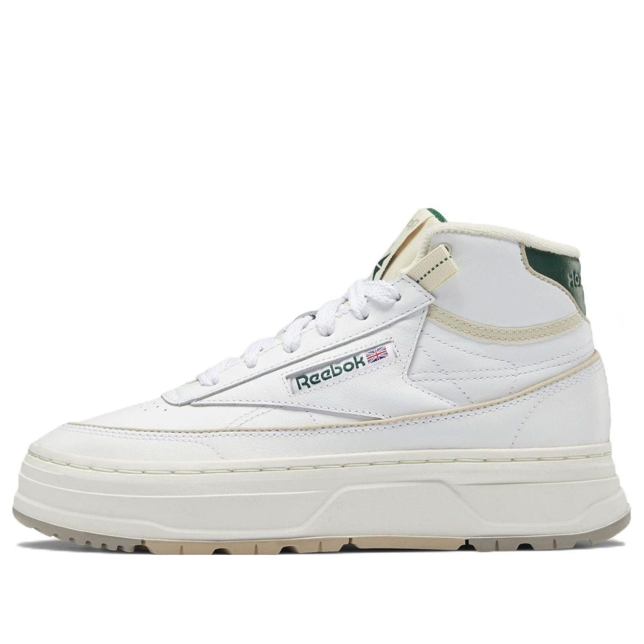 (WMNS) Reebok Mid Geo Mid Shoes 'White Dark Green' GZ4936