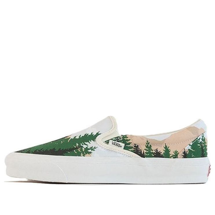 Vans Kith x Vault OG Classic Slip-On LX 'Treescape' VN0A45JK6CD