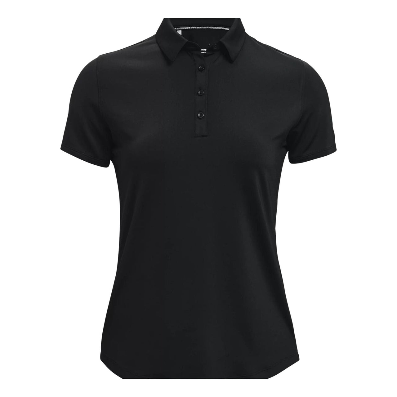 (WMNS) Under Armour Zinger Polo Shirt 'Black' 1363949-001
