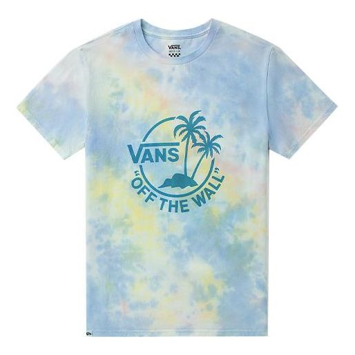 (WMNS) Vans Printing Round-neck Tee Multicolor MULTI-COLOR VN0A5F3NZH8