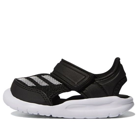 (TD) adidas Fortaswim Black Sandals G54054