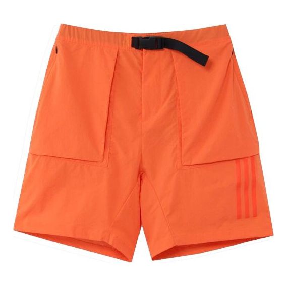 adidas Sports Straight Shorts Orange Yellow GN0778