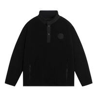 Li-Ning Logo Half Zip Fleece Jacket 'Black' AAES939-2