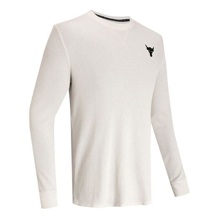 Under Armour Crew-neck Long Sleeve Pullover Men's White 1358757-110