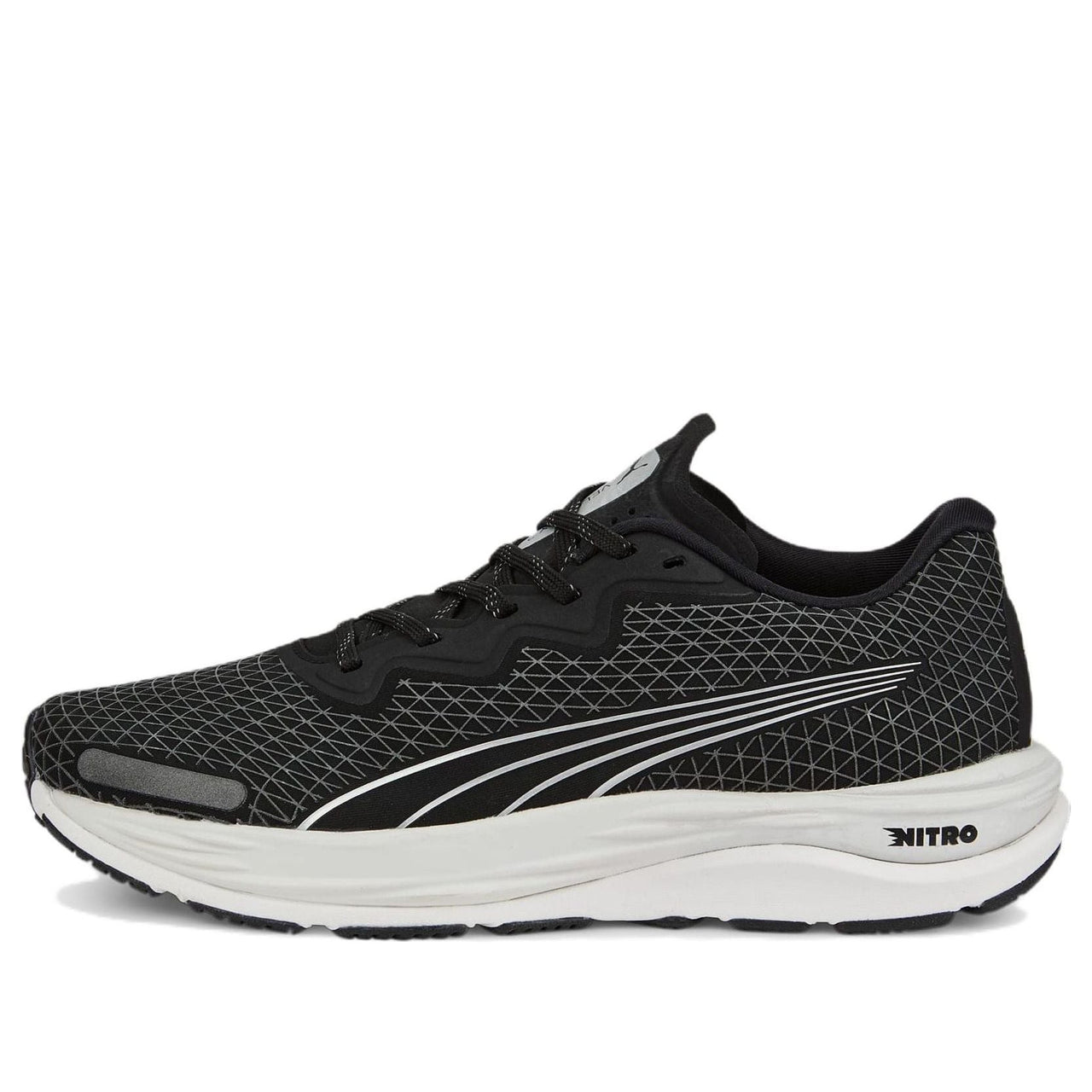 (WMNS) PUMA Velocity Nitro 2 Wtr 'Black White' 376918-01