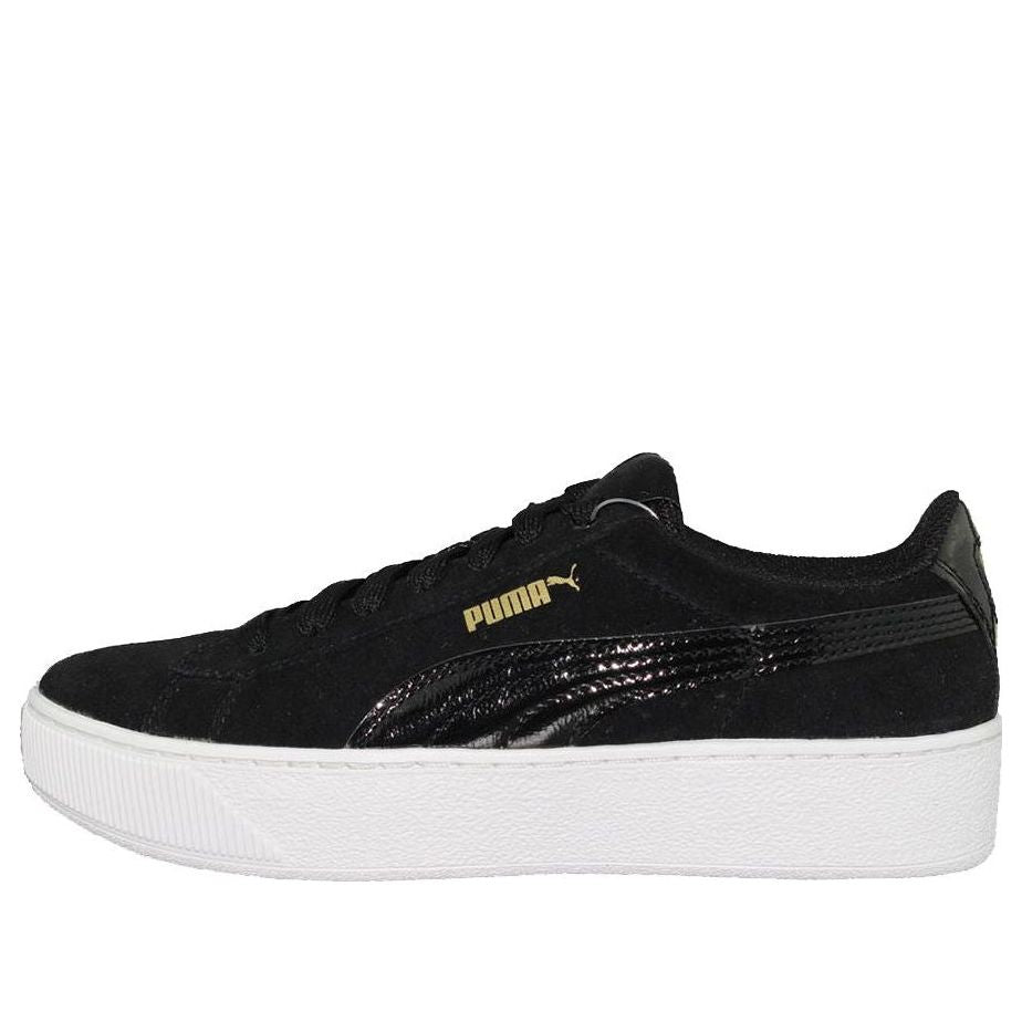 (WMNS) PUMA Vikky Platform Pure Black 363287-05