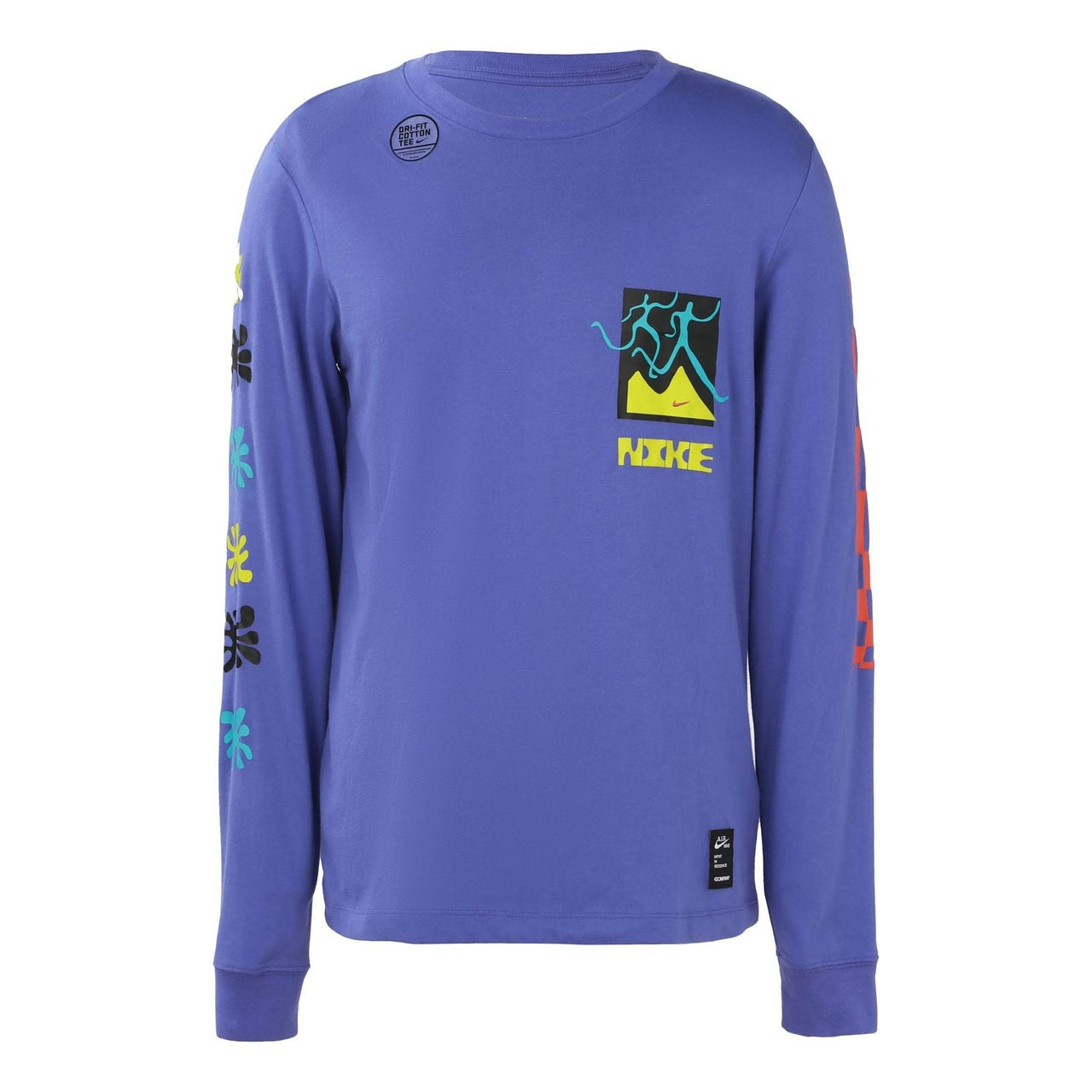Nike AS U NK Dry Tee LS A.I.R. Rush VIOLET Purple CW0942-554
