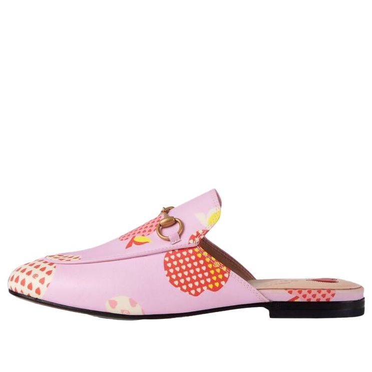 (WMNS) Gucci Princetown Slippers 'Pink Orange' 664201-22M10-5770