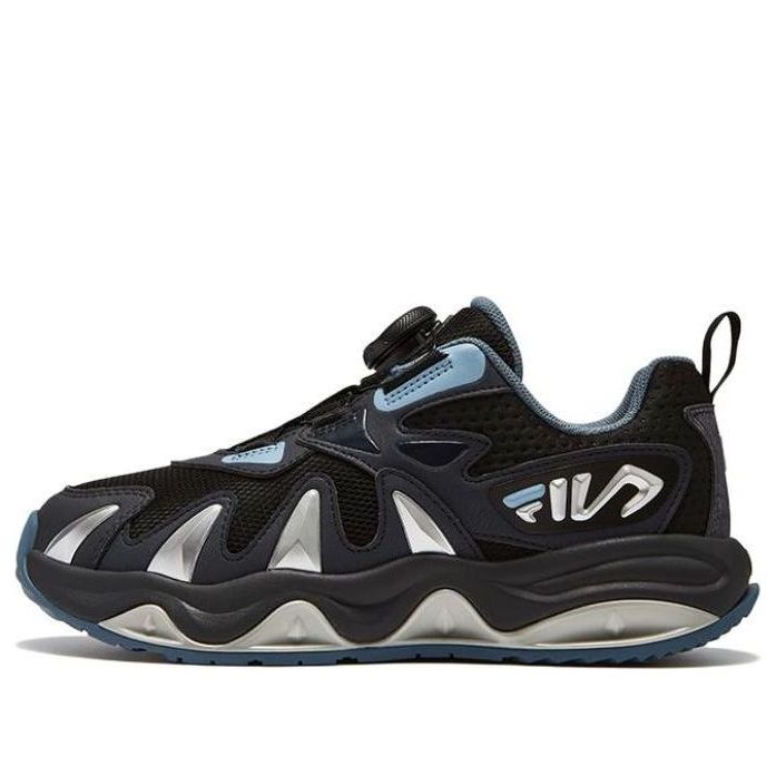 (GS) FILA Fashion Training Shoes 'Black Blue Silver' K15B342501FFNB