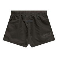 Fear of God Essentials FW22 Running Shorts Off Black FOG-FW22-704