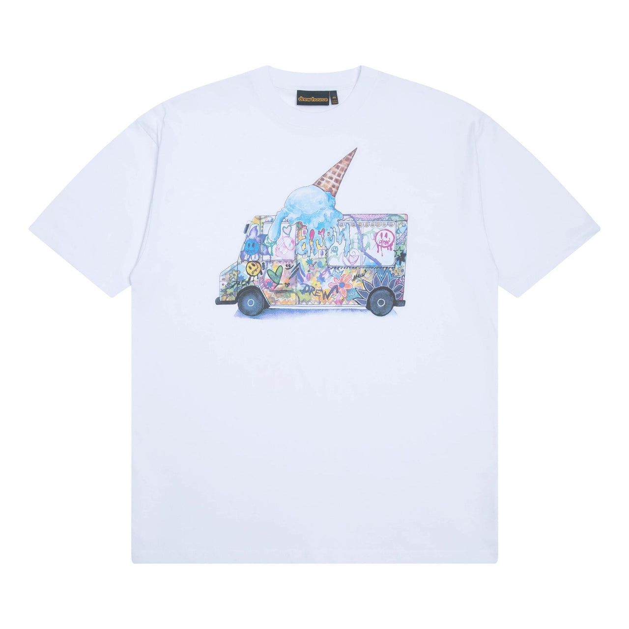Drew House Ice Cream Truck T-shirt 'White' DR-SS22-191