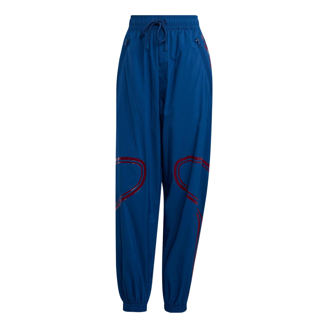 (WMNS) adidas by Stella McCartney TruePace fitness Pants 'Navy Red' HI6101