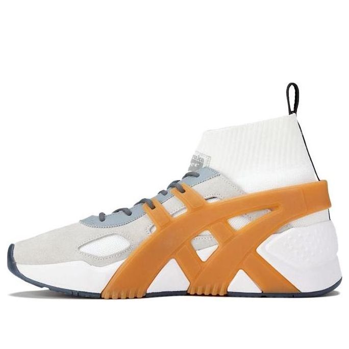 Onitsuka Tiger Big Logo Trainer 2.0 Sock 'White Grey Tan' 1183B472-021