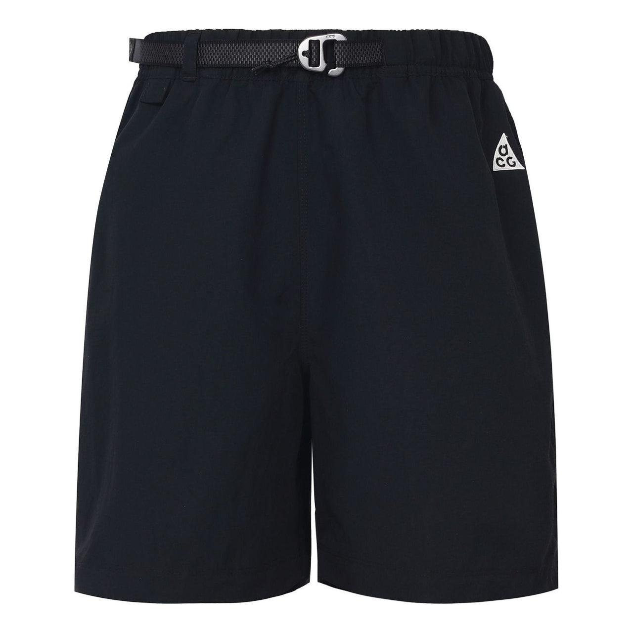 Men's Nike ACG Alphabet Solid Color Breathable Casual Sports Shorts Black CZ6704-014