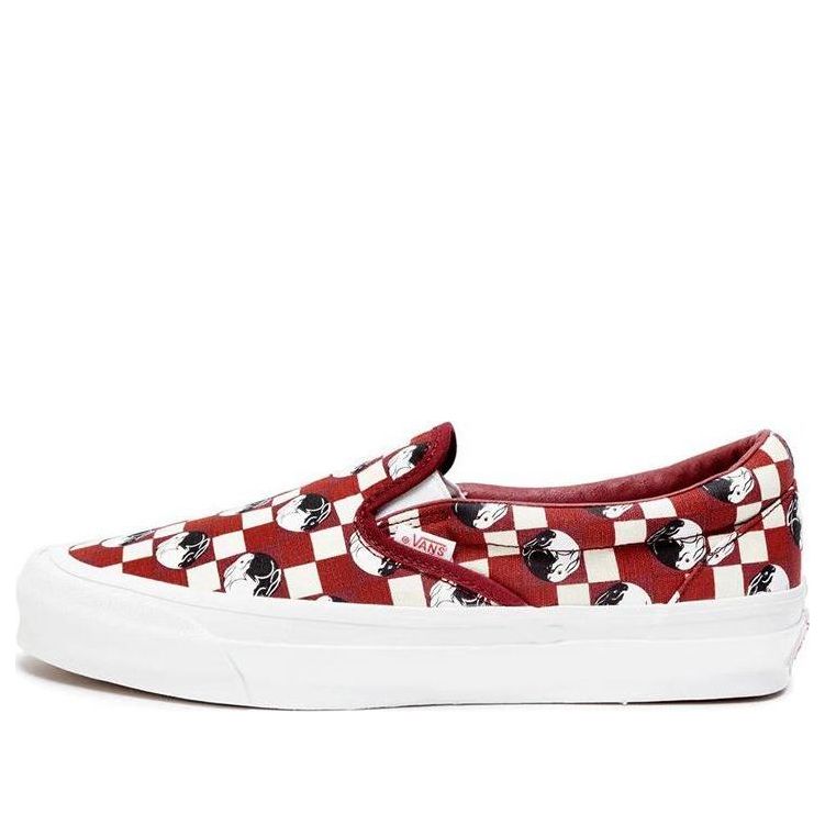 Vans slip-on OG Classic 'Red White' VN0A32QNRED