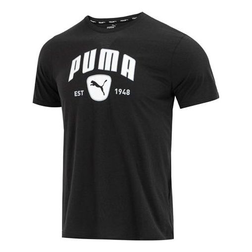 PUMA Performance Training Graphic Tee 'Black' 523743-01