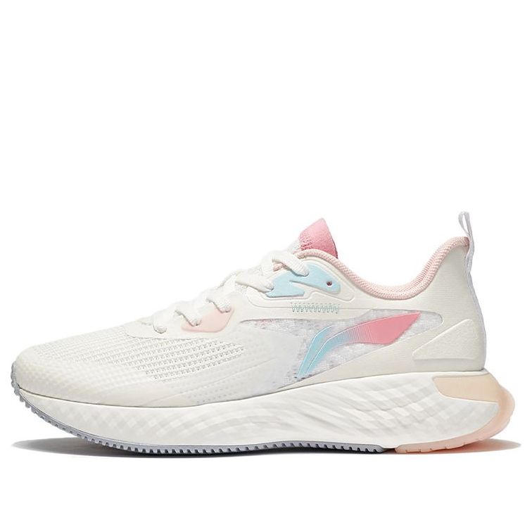 (WMNS) Li-Ning Running 'White Soft Blue' ARSS018-4