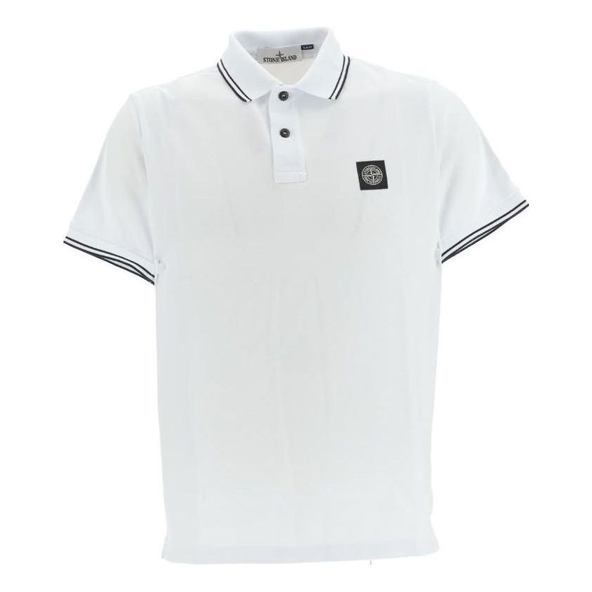 STONE ISLAND Polo Shirt 'White' 79152SC18-A1001