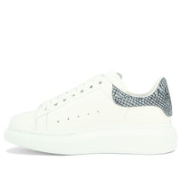 (WMNS) Alexander McQueen Oversized Shoes 'White Ice Snake' 718139WIE838857