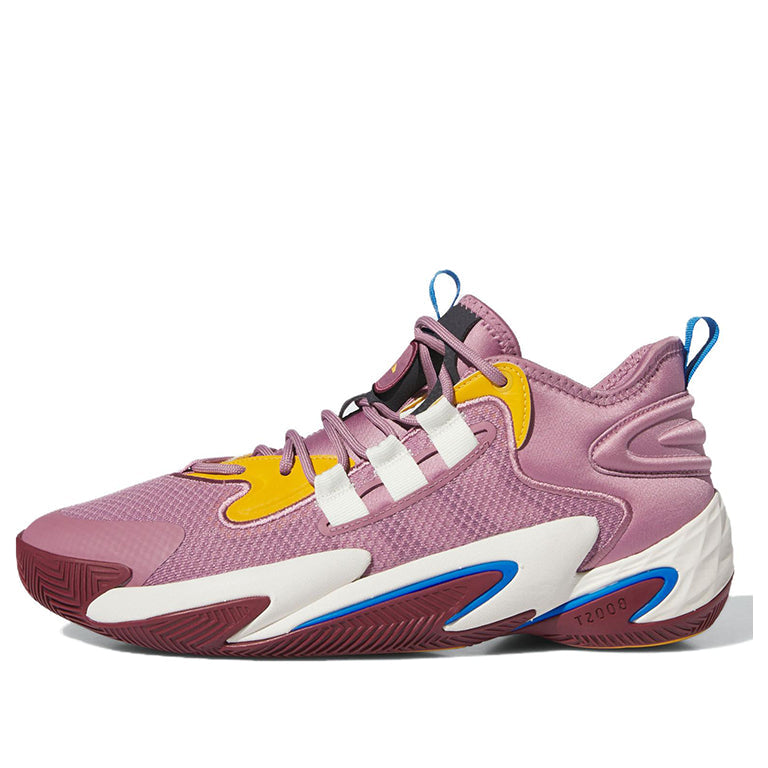 adidas BYW Select Basketball Shoes 'Wonder Orchid Off White' IE9304