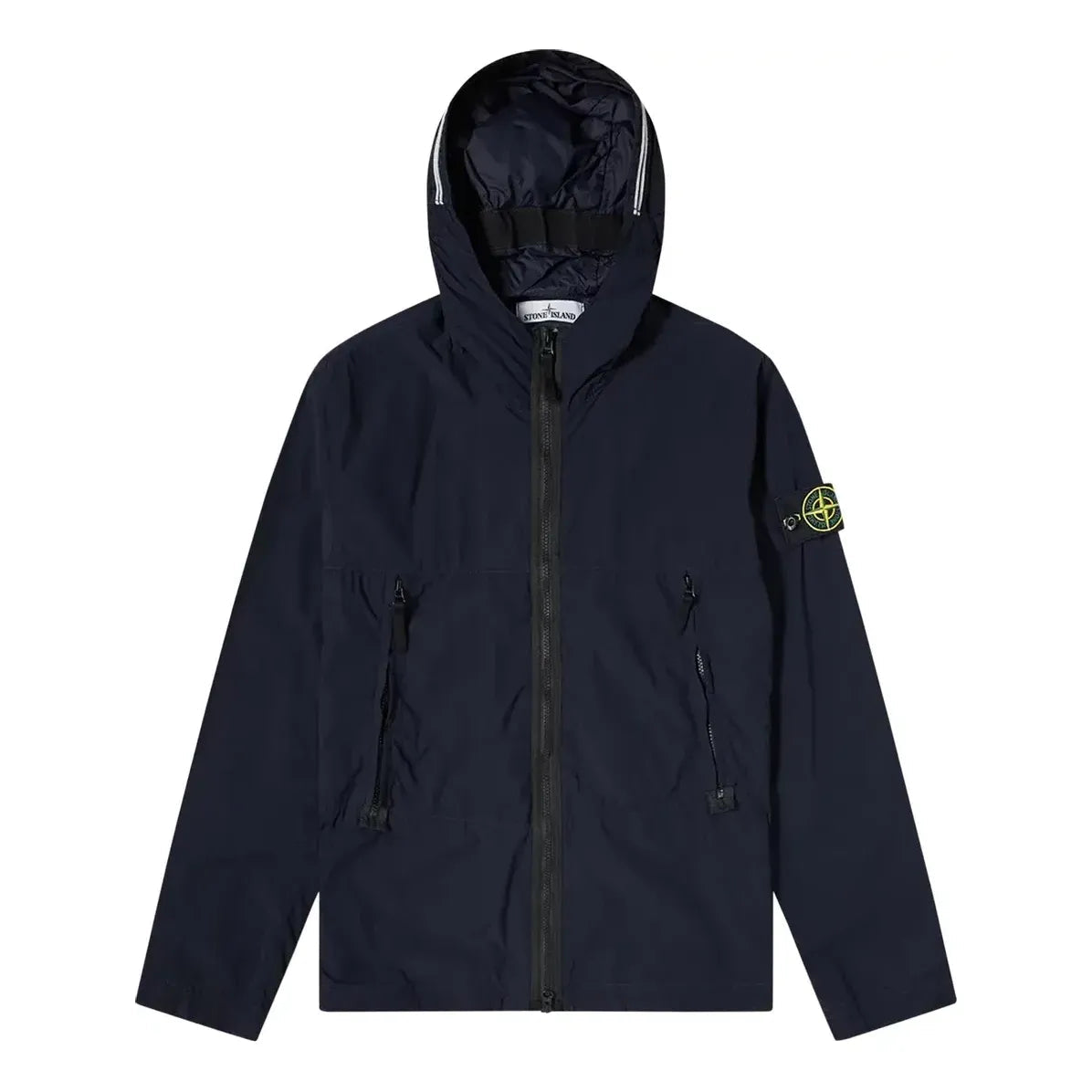 STONE ISLAND Nylon Garment Dyed Hooded Jacket 'Navy' 741540131-V0020