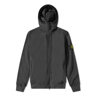 STONE ISLAND Soft Shell-r Hooded Jacket 'Black' 761540427-V0029