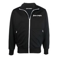Palm Angels SS22 Classic Track Jacket 'Black White' PMBD001C99FAB0011001