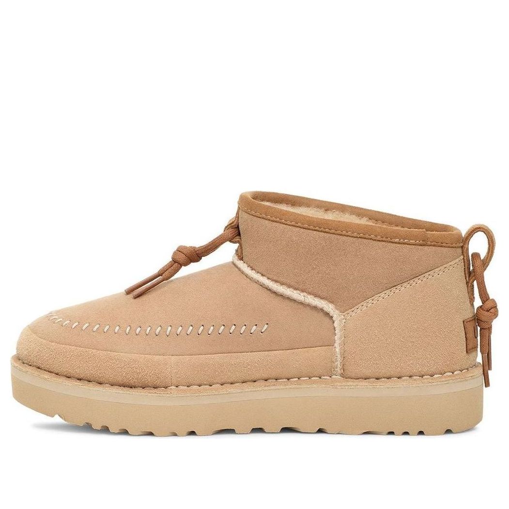 (WMNS) UGG Ultra Mini Crafted REGENERATE 'Sand' 1152953-SAN