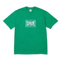Supreme Warm Up T-Shirt 'Green White' SUP-FW23-013