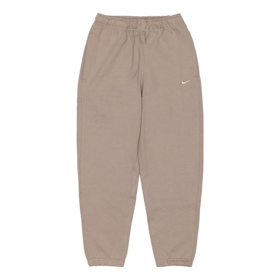 (WMNS) NikeLab Solo Swoosh Fleece Sweatpants Asia Sizing 'Malt' DA0330-245