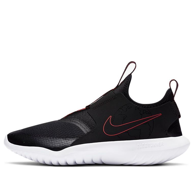 (GS) Nike Flex Runner SE 'Black Bright Crimson' CZ6528-001